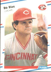1988 Fleer Baseball Cards      232     Bo Diaz